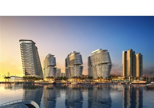 鸿洲天玺沙盘图