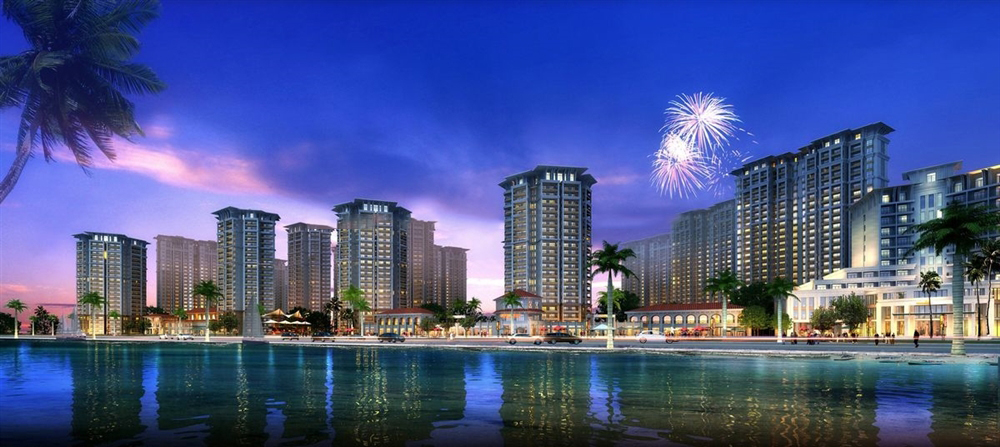 夜景效果图