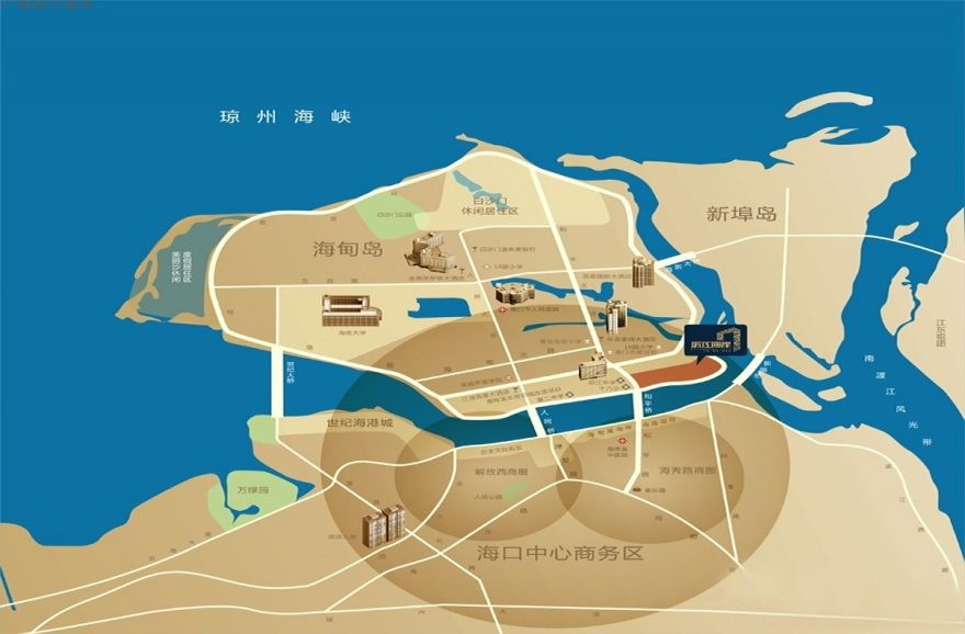 碧桂园滨江海岸区位图 碧桂园滨江海岸区位图