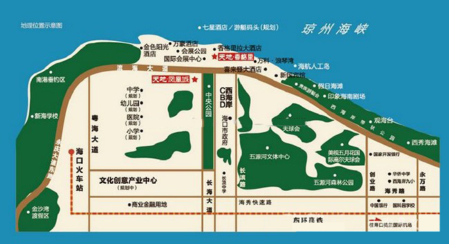 区位图