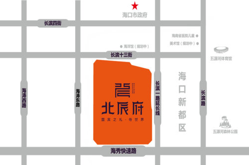 北辰府区位图 北辰府区位图