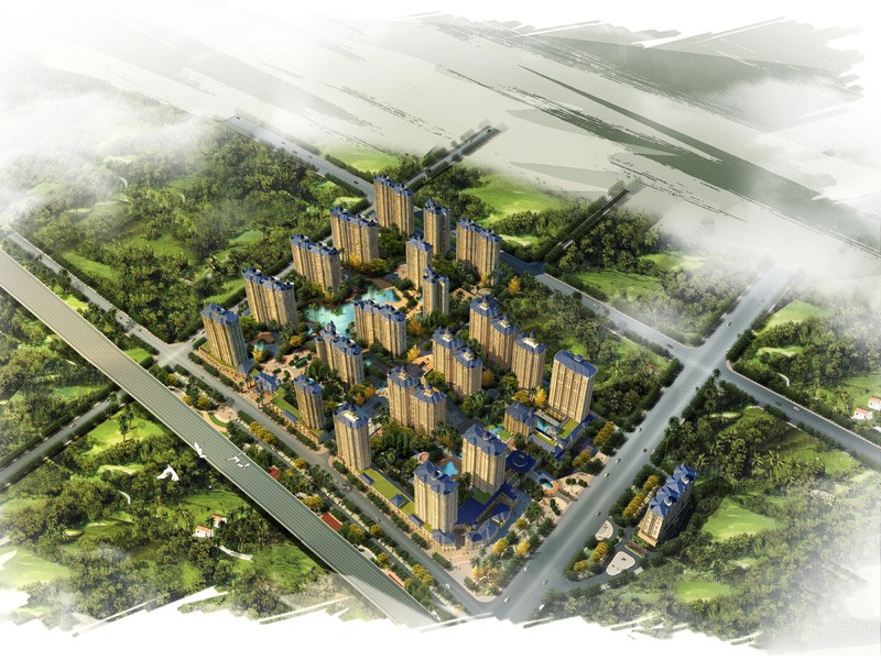三亚蘭园户型有建面约101-168㎡的3-4房