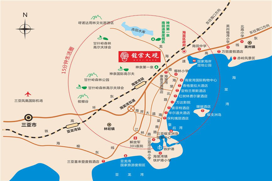 区位图