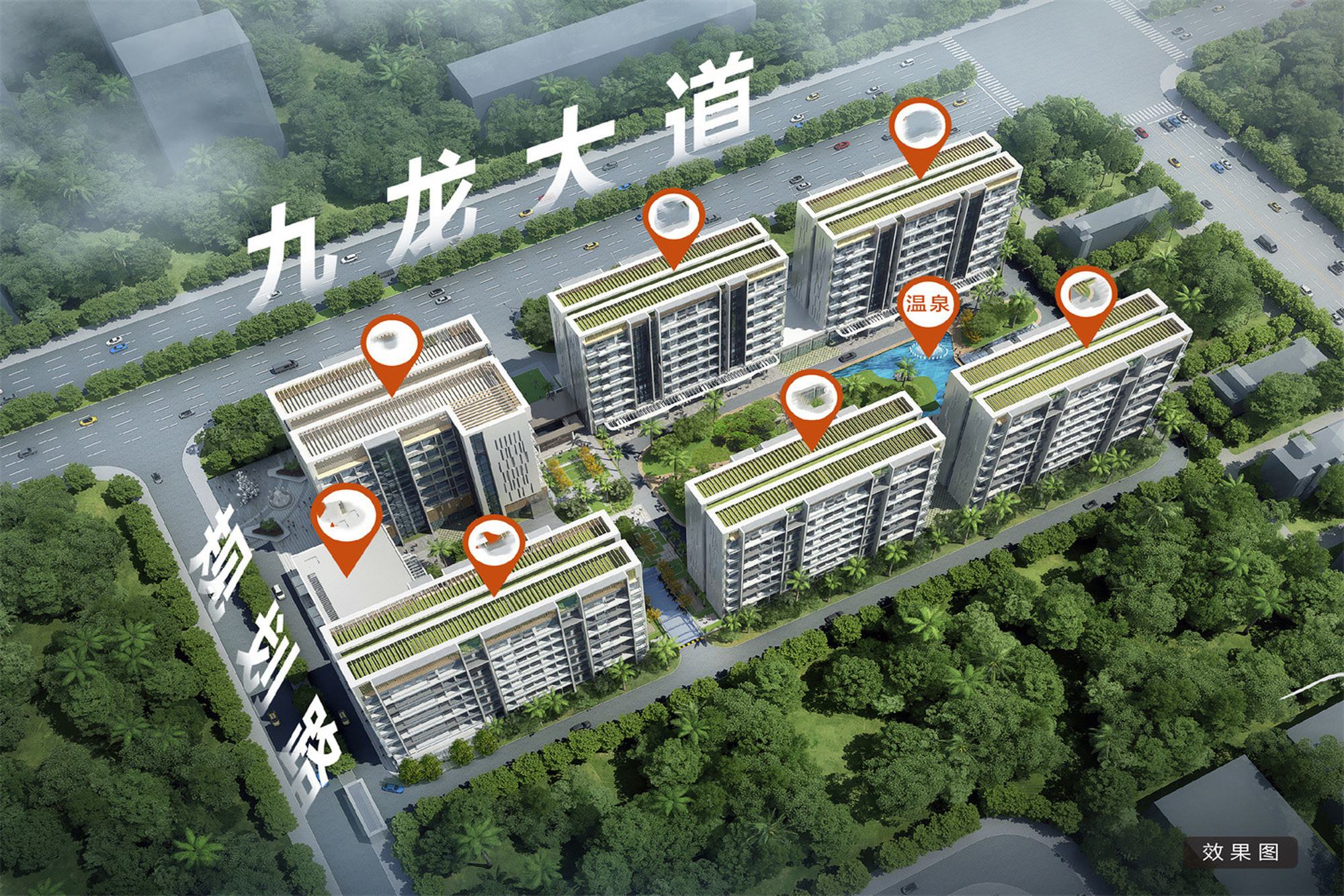 乐东珈宝广场loft在售建面为62.39-62.63㎡