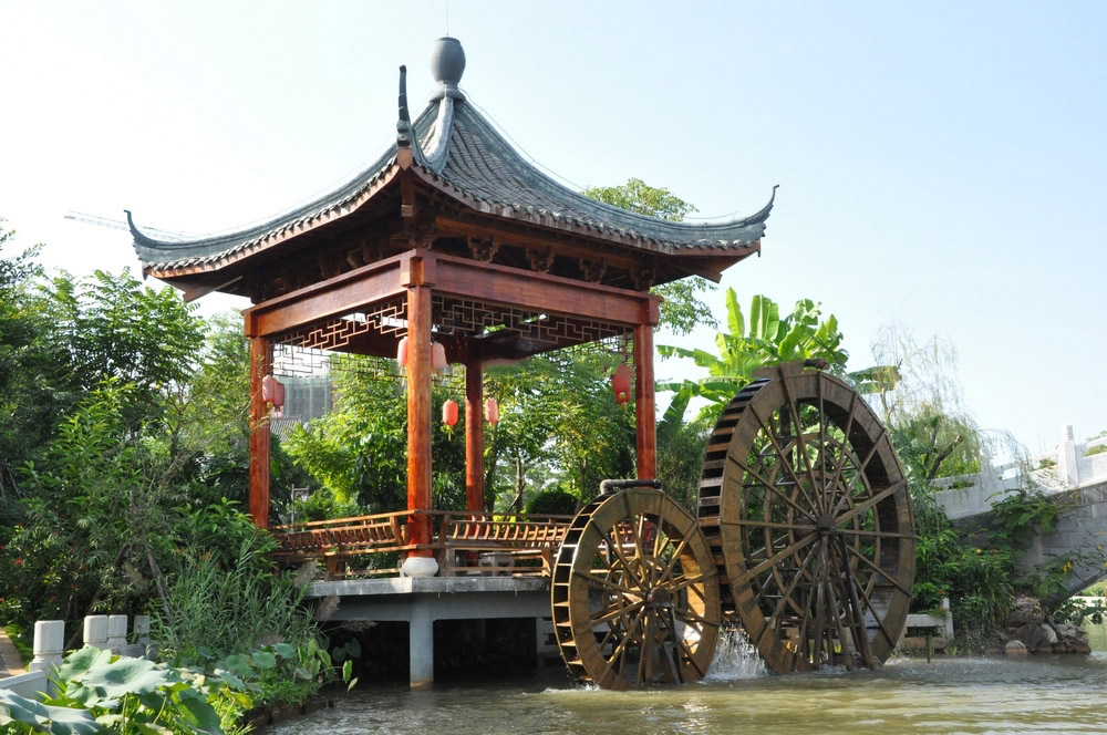 小区配套：休憩亭