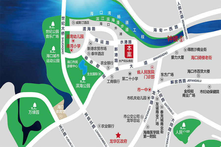 区位图