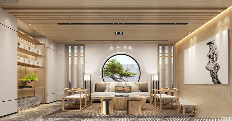小合院样板间效果图 6