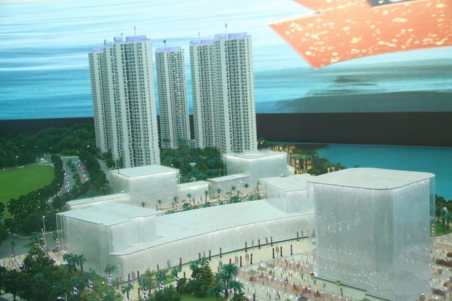 社区售楼处:沙盘1