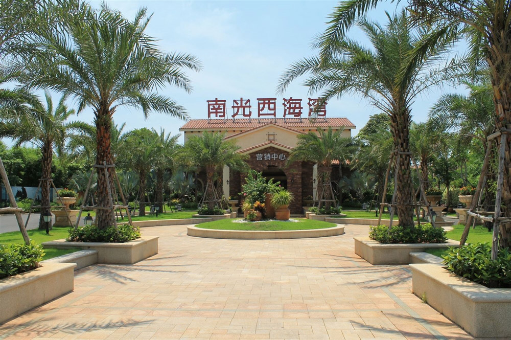 小区园林绿化实景
