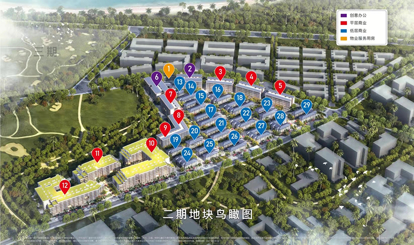 绿地空港GIC沙盘图