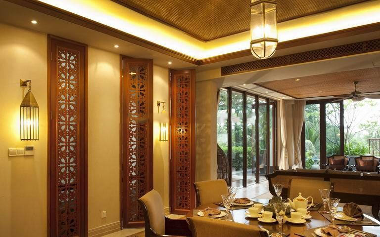 500㎡ 样板间:餐厅+客厅