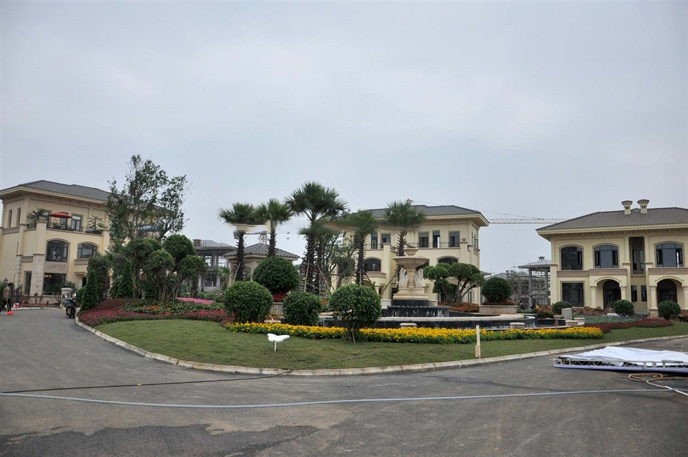 社区园林景观实景图