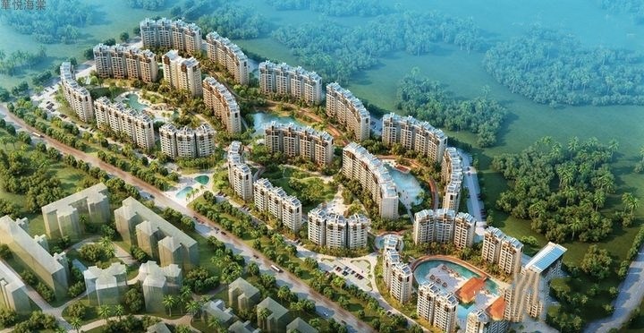 华悦海棠现房在售，70年产权住宅项目