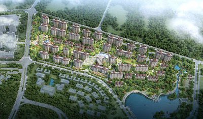 海棠盛世鸟瞰图 海棠盛世鸟瞰图