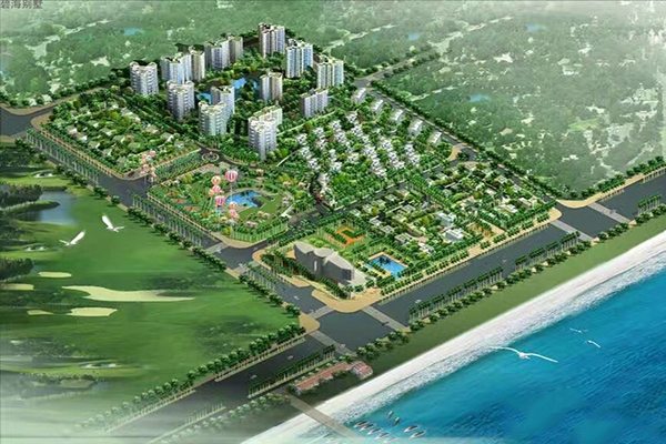 碧海别墅项目独栋别墅在售，总价约1500-2300万元/栋