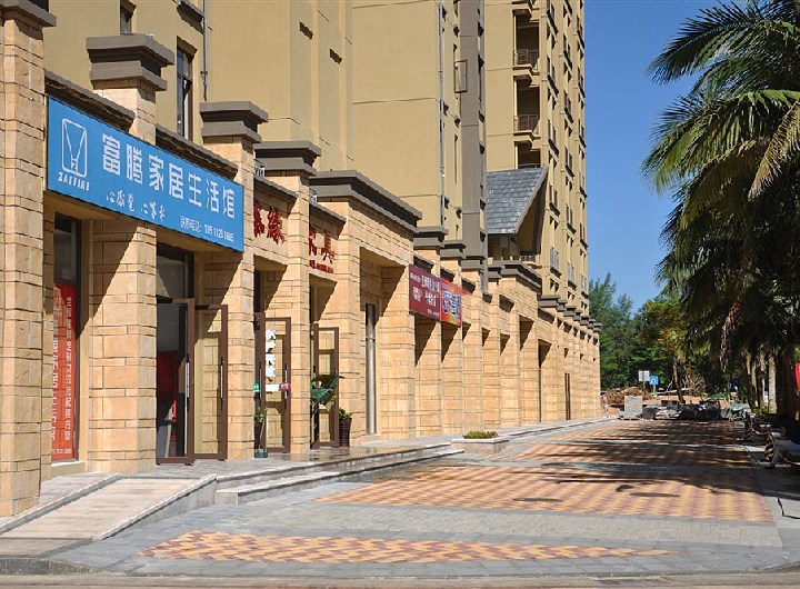 小区配套：商铺