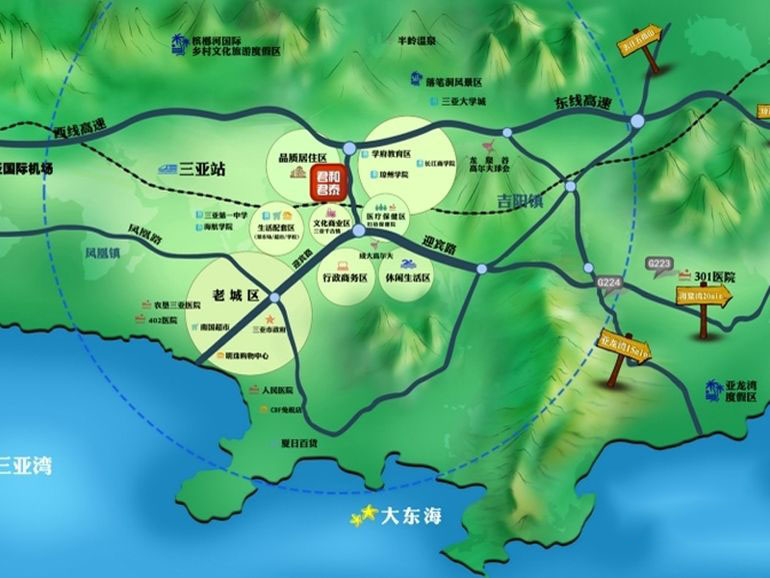区位图