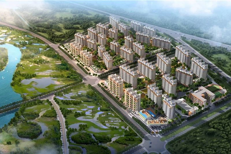 中粮红糖悦海鸟瞰图 中粮红糖悦海鸟瞰图