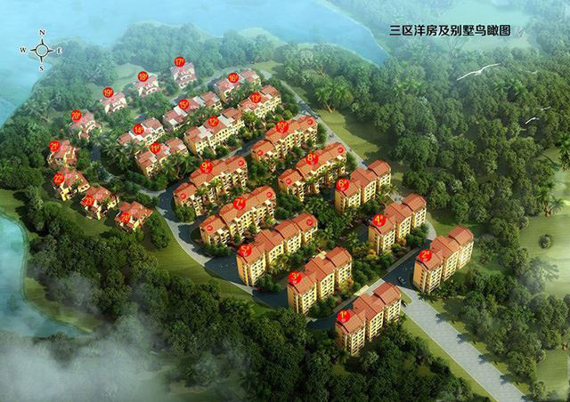 四季春天温泉小镇尾盘有建面44-82平一房至两房