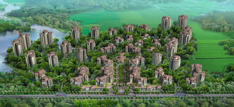 桃源居鸟瞰图