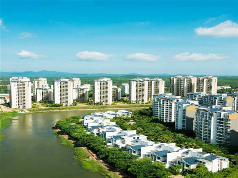 瑞海水城配套一应俱全，生活流光溢彩