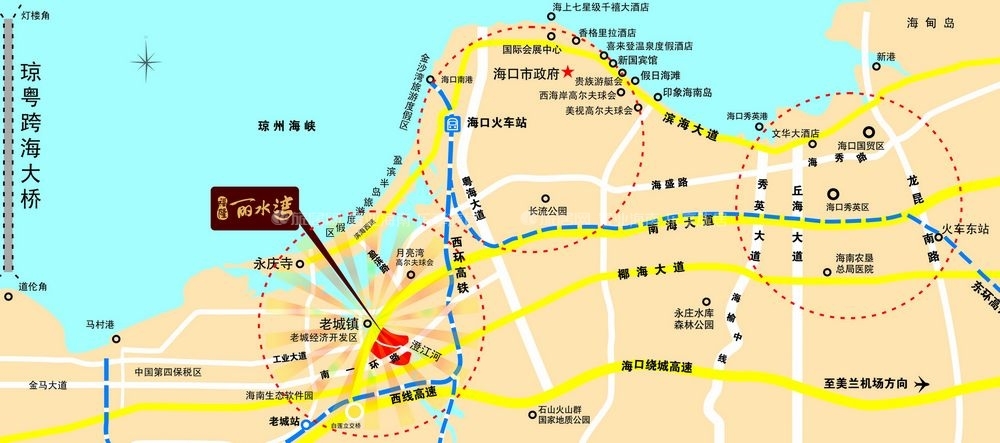 福隆丽水湾区位图 福隆丽水湾区位图