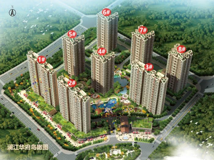 碧桂园澜江华府精选好房4套,总价约86万/套起