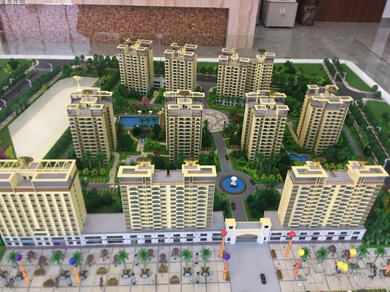 港岛花园沙盘图