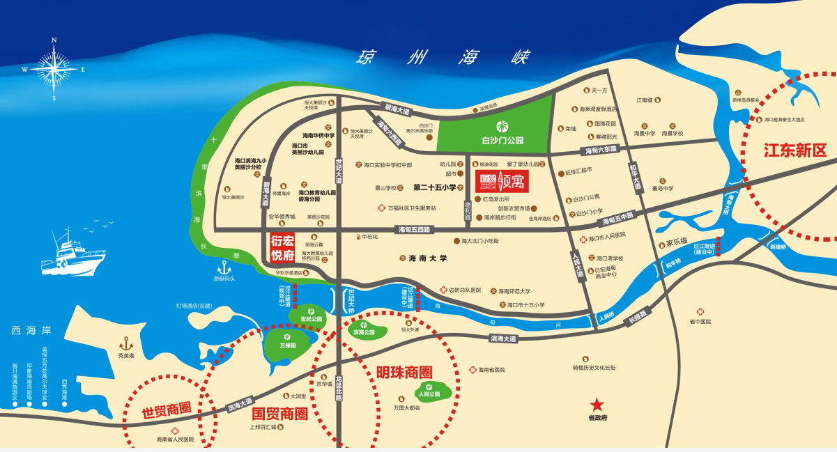区位图