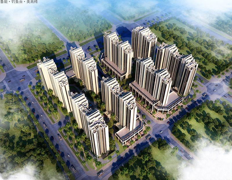 鲁能钓鱼台美高梅在售临街商铺户型