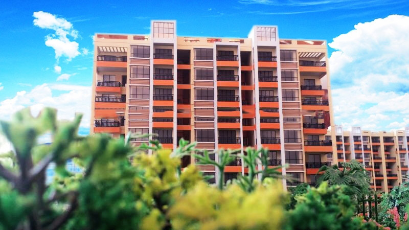 小区5号楼效果图