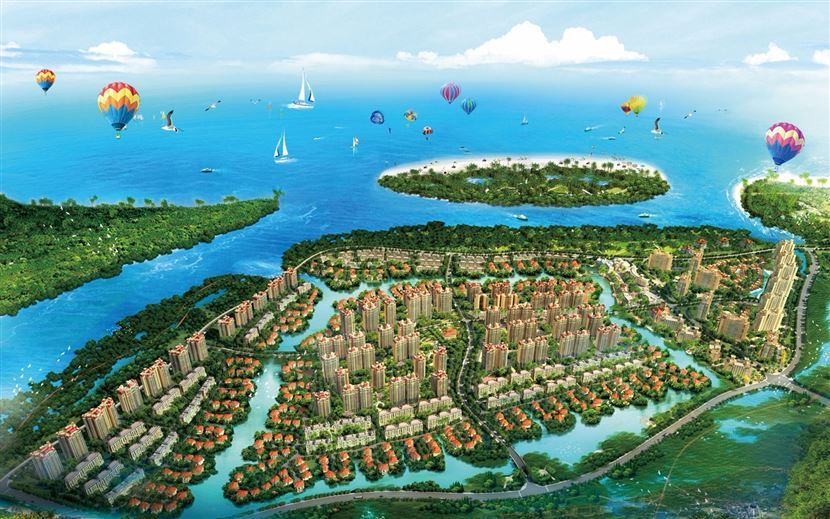 恒大御海天下整体规划图 恒大御海天下整体规划图