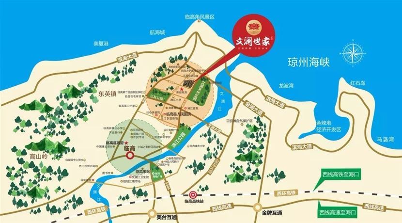 汇元文澜世家区位图 汇元文澜世家区位图