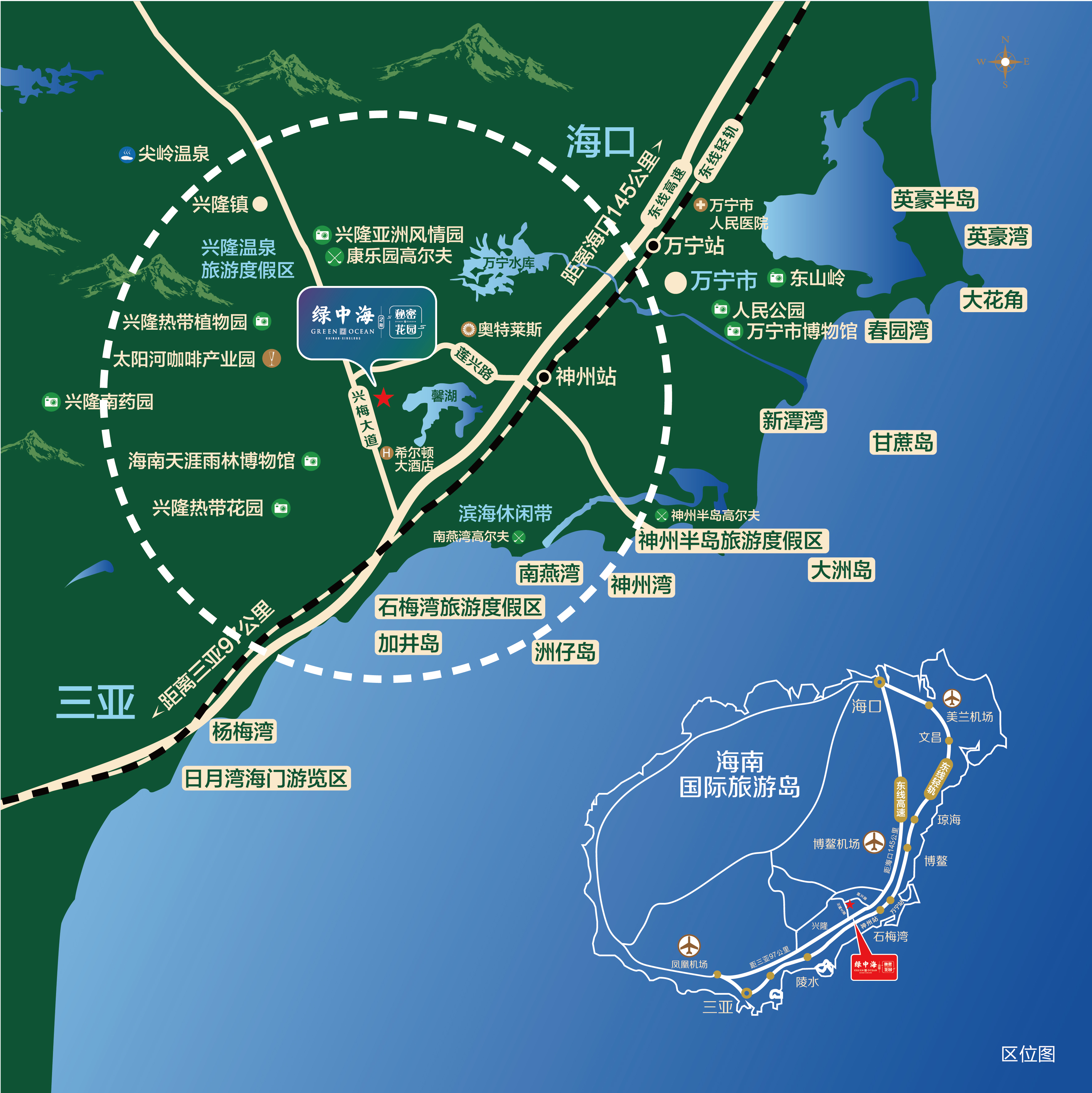 区位图