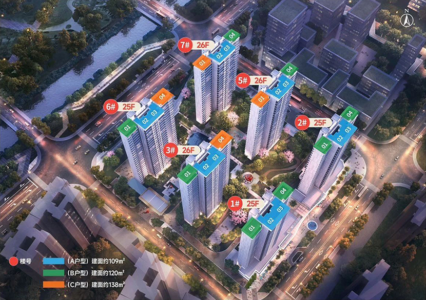 观澜湖中央公园领寓景观优美，环境幽雅
