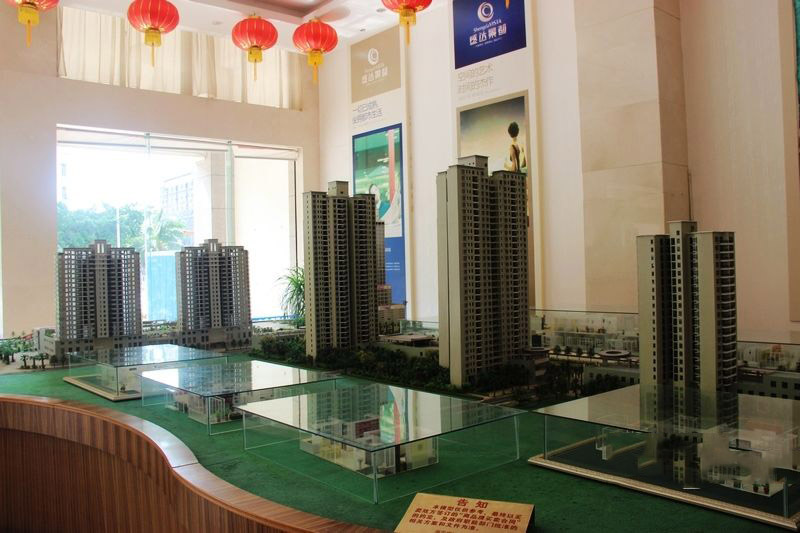 沙盘实景图