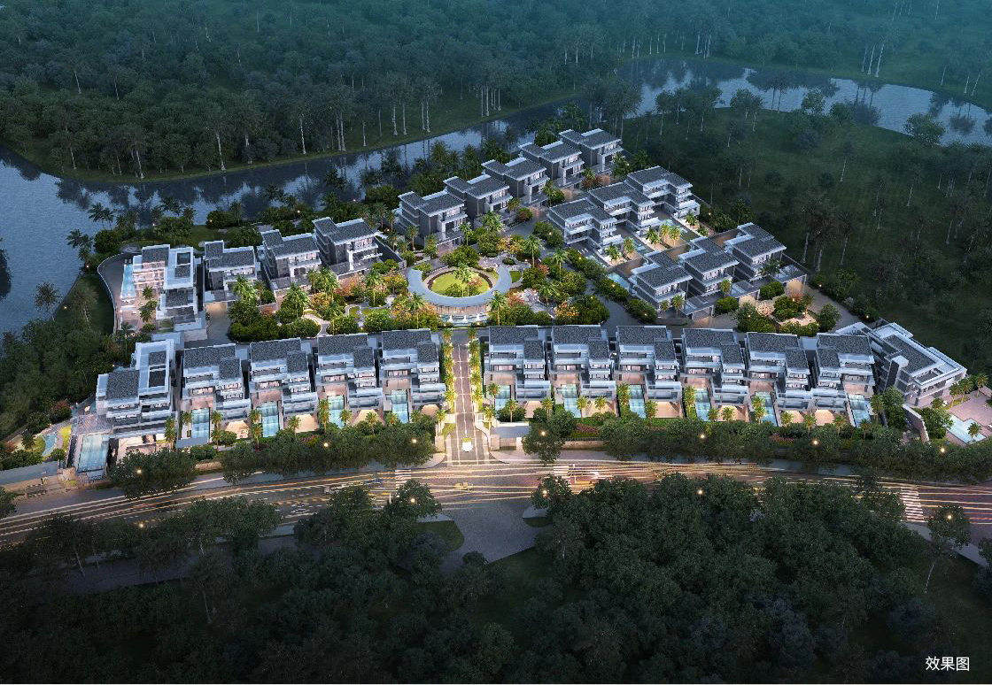 绿城海棠望庐在售景观独栋大别墅，70年产权