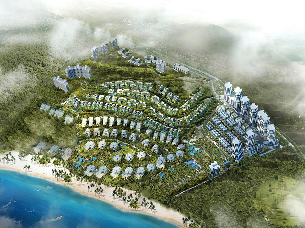 融创钻石海岸沙盘图