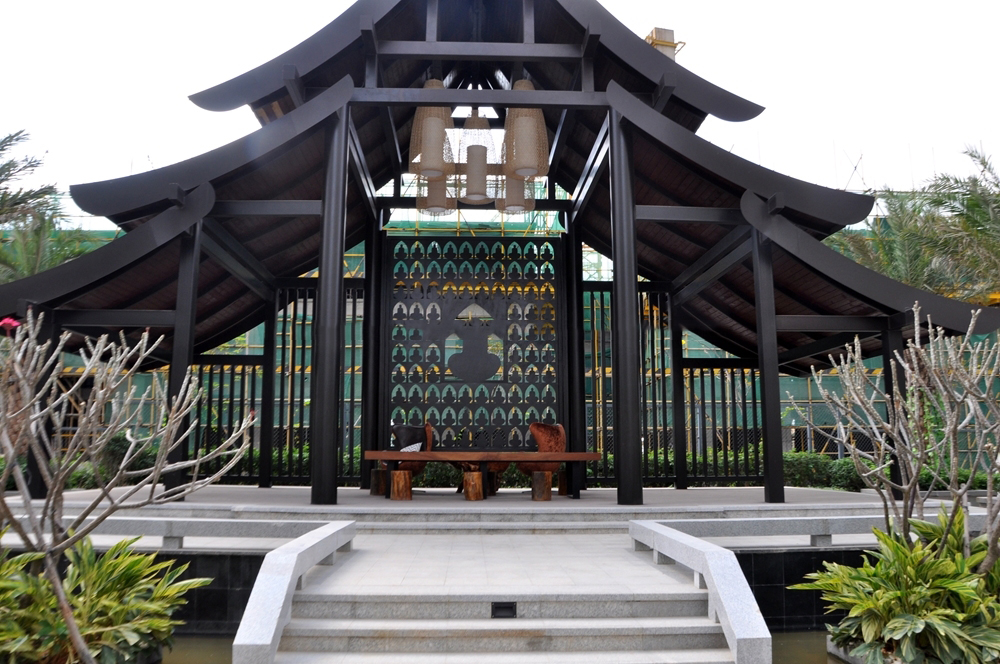 小区配套:业主休息区