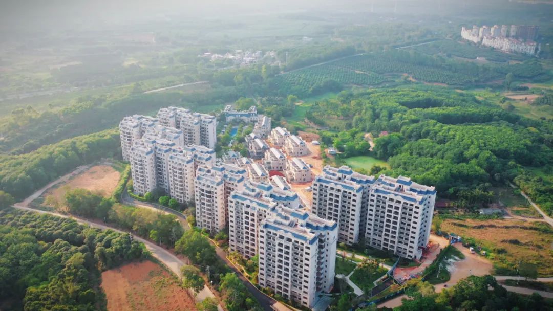 建业海风十里目园林内部低容积率