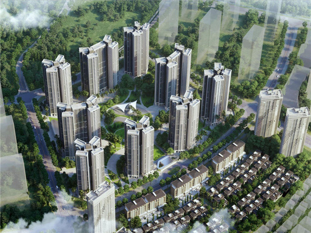 合隆中央公园户户皆可观城市美景
