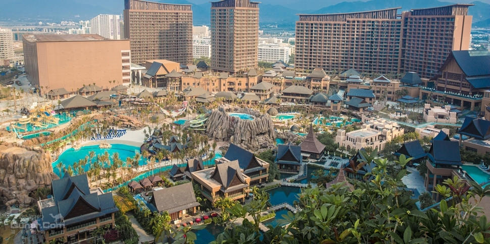三亚湾红树林度假世界实景图