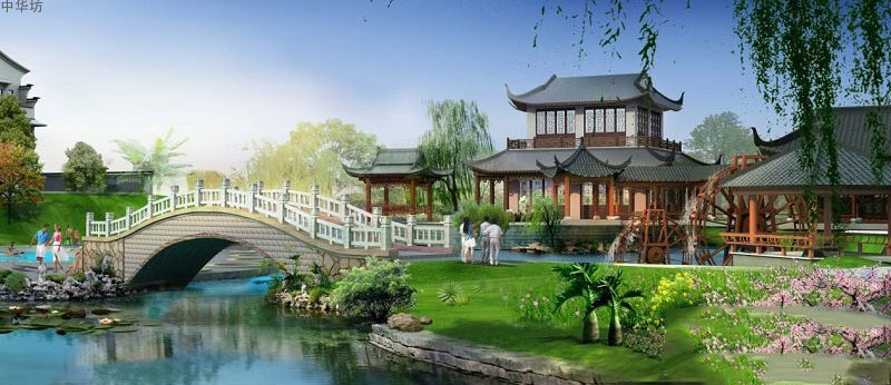 中华坊效 果图