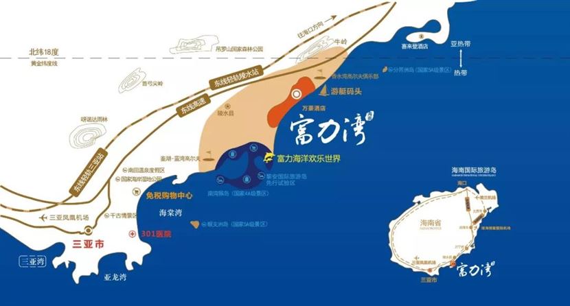 富力湾区位图 富力湾区位图