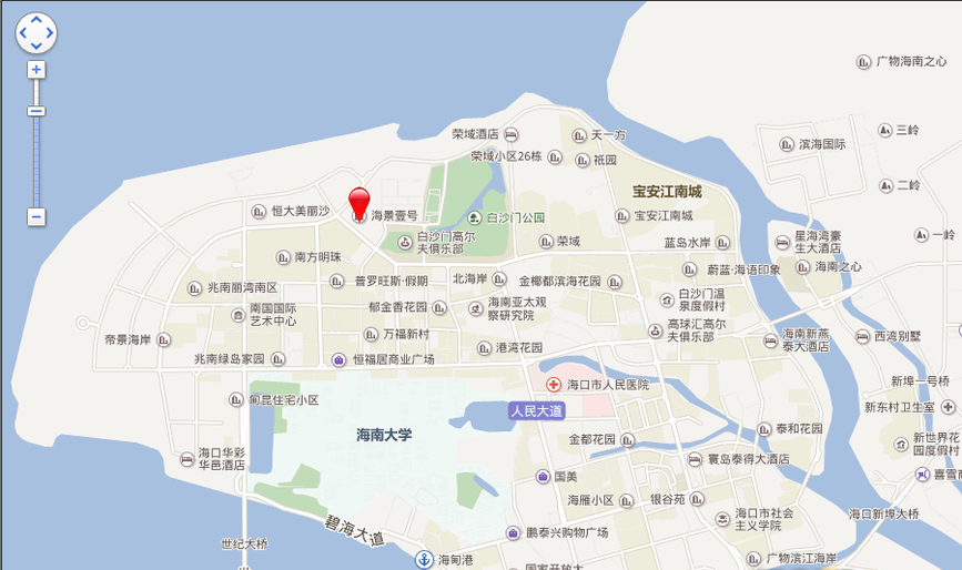 海景壹号区位图