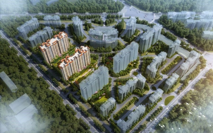 建业花园里楼盘视频