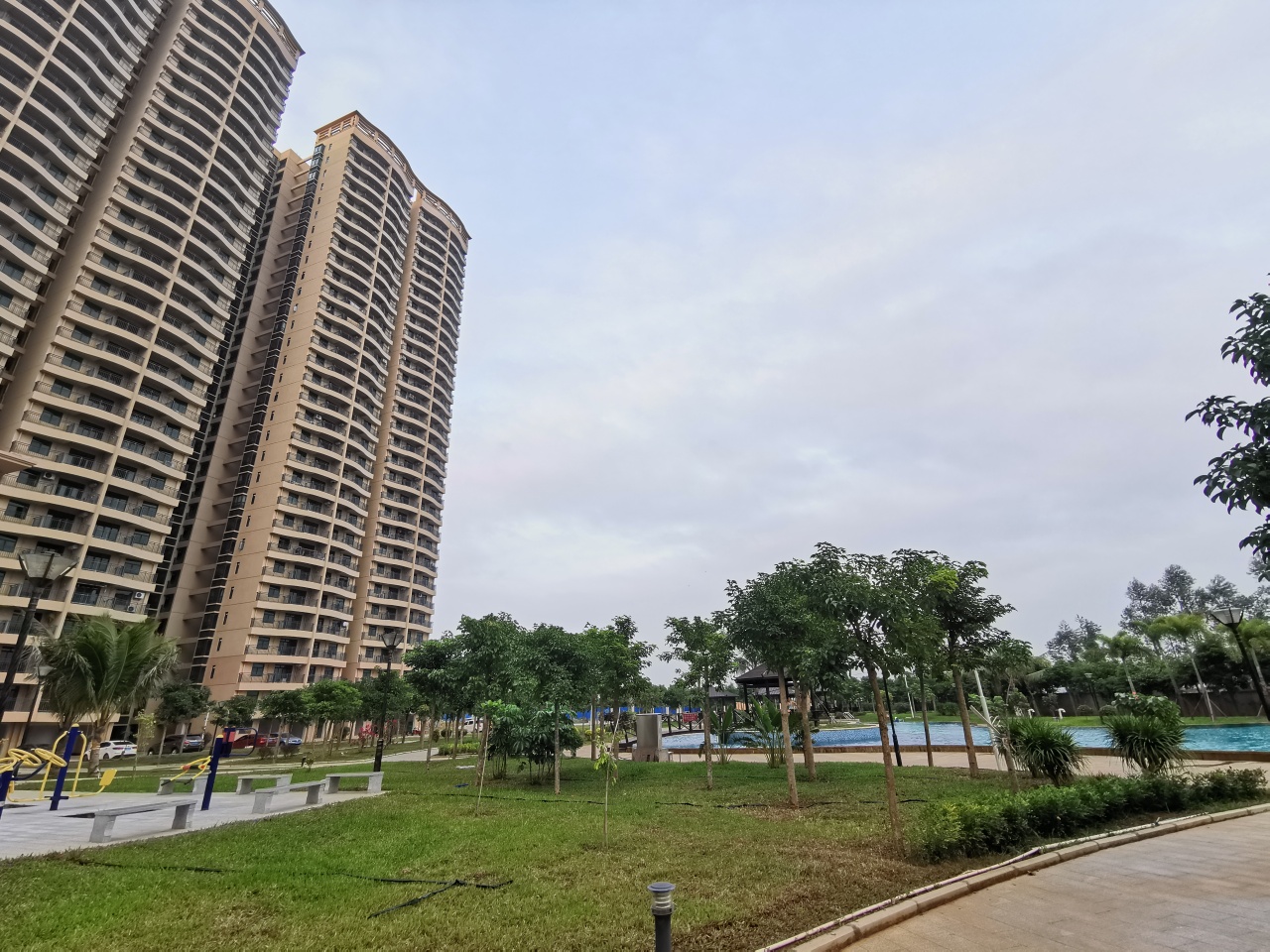 实景图-社区绿化
