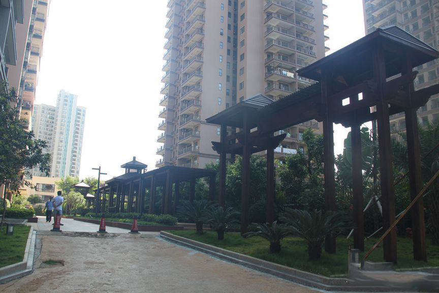 小区内实景