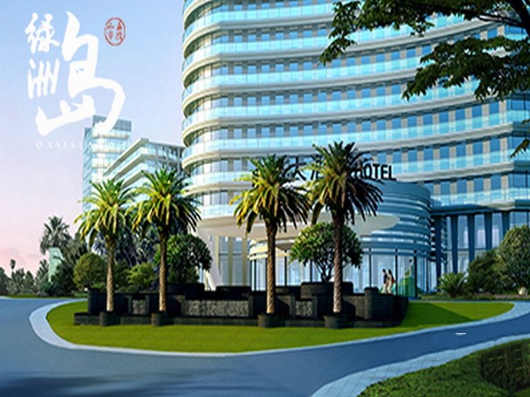 五指山绿洲岛楼盘视频