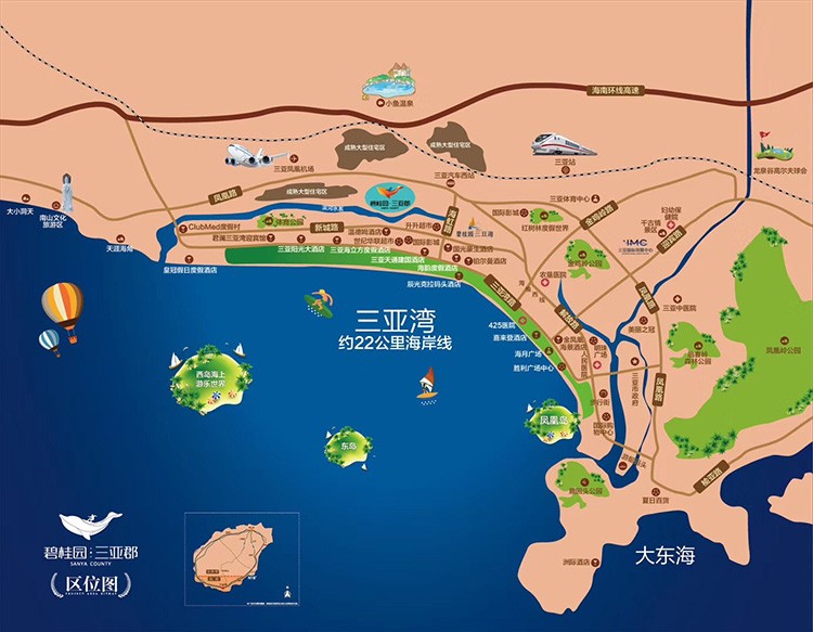 区位图